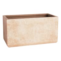 Travertine Box Planter, Small