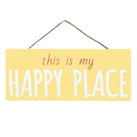 This Is My Happy Place Metal Outdoor Wall Decor, 12"