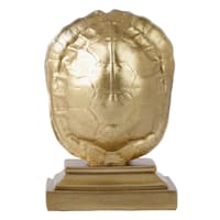 Providence Gold Turtle Shell Decor, 5"