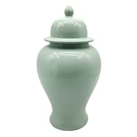 Grace Mitchell Green Ceramic Vase, 15"