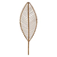 Bamboo Leaf Wall Art, 10x27