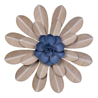 Honeybloom Metal Flower Wall Art, 8"