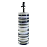 Tracey Boyd 20 Blue Ceramic Swirl Table Lamp