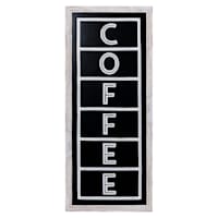Vertical Coffee Wall Sign, 10x24