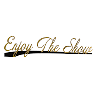 Enjoy The Show Metal Wall Sign, 10x40