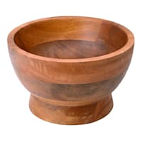 Honeybloom Mango Wood Decorative Bowl, 8"