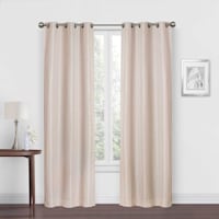 Morrison Pink Blackout Grommet Curtain Panel, 84"