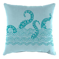 Ty Pennington Kraken Square Outdoor Throw Pillow, 16"