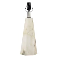 Laila Ali 17In Alabaster Taper Accent Lamp