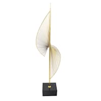 Gold Metal Floor Decor, 29"