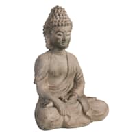 Found & Fable Buddha Outdoor Garden Statue, 16"