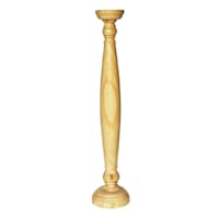Light Wood Candle Holder, 29"
