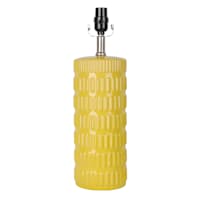 Tracey Boyd Yellow Ceramic Accent Lamp, 18"