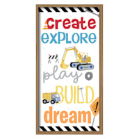 Tiny Dreamers Explore Wall Sign, 13x25