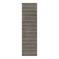 Honeybloom Neutral Flatweave Runner, 2x7, Grey, Cotton Sold by at Home