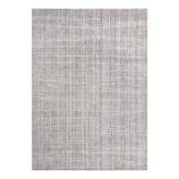 (B730) Tracey Boyd Austin Neutral Abalone Woven Area Rug, 5x7