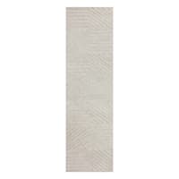 (A473) Found & Fable Dartmouth Ivory Tufted Runner, 2x7