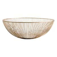 Tracey Boyd Gold Wire Decorative Bowl, 18"