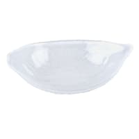 Tracey Boyd Sicily Lemon White Glass Trinket Tray, 6x4