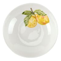 White with Lemons Melamine Cereal Bowl