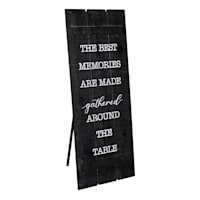 Best Memories Black Wooden Board, 39"