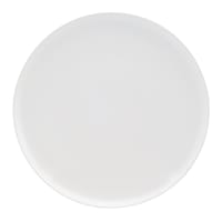 Laila Ali White Stoneware Dinner Plate