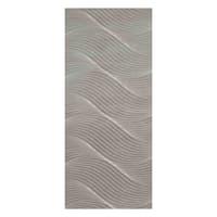 (B758) Channing Beige Swirled Runner, 2x7