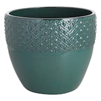 Ross Turquoise Outdoor Planter, Extra Large