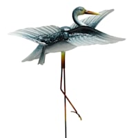 Blue Crane Spinner Yard Pick, 45.3"