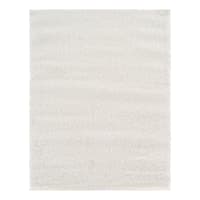 (C178) Parma Ivory Shag Area Rug, 5x7