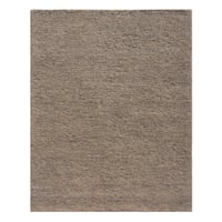 (B770) Gravel Beige Textured Area Rug, 8x10
