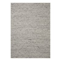 (B781) Wesley Dark Grey Diamond Design Area Rug, 8x10