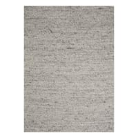 (B781) Wesley Dark Grey Diamond Design Area Rug, 5x7