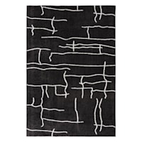 (D557) Mirabella Grey Accent Rug, 2x4