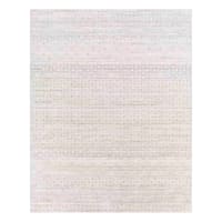 (D556) Lavadora Grey Global Design Washable Area Rug, 8x10