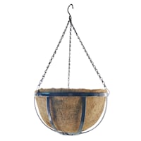 Coco Metal Hanging Planter, Small