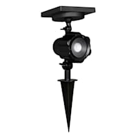 100-Lumens Aluminum Spotlight, Black