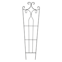 Metal Scroll Top Outdoor Trellis, 36"