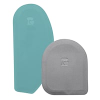 KitchenAid Set of 2 Aqua Sky & Grey Bowl Scrapers