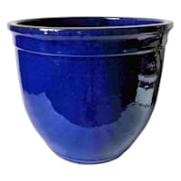 Primo Blue Outdoor Planter, Small