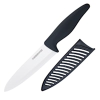 Farberware Ceramic Blade Chef Knife & Sheath, 6"