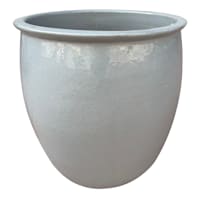 Havana Grey Ceramic Outdoor Planter, Large