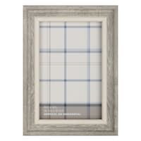 Grey & White Tabletop Picture Frame, 4x6