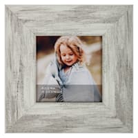 Distressed Grey Tabletop Picture Frame, 4"