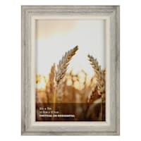 Grey & White Tabletop Picture Frame, 5x7