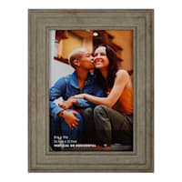 Greywash Narrow Tabletop Picture Frame, 5x7