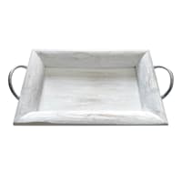 Ty Pennington Natural Wood Decorative Tray, 23"