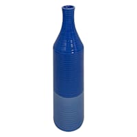 Tracey Boyd Blue Ceramic Vase, 12"