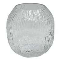Ty Pennington Clear Glass Vase, 4"