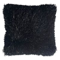 Oversized black best sale pillows